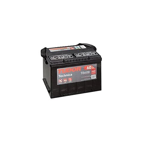 tudor tb608|TB608 TUDOR 560 26 Battery 12V 60Ah 640A B9 .